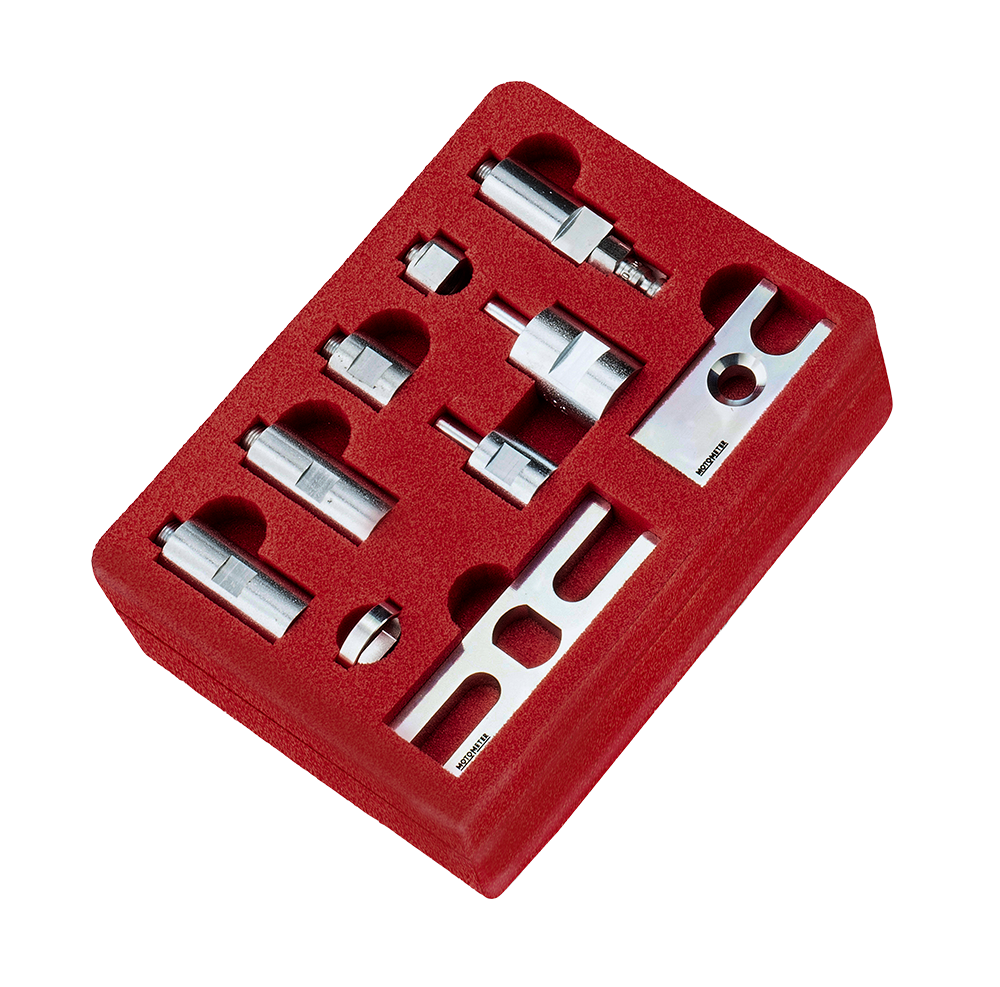 004_mot_009_dunkelrot Universal Adapter retrofit set – nozzle holder / injector - Image 1