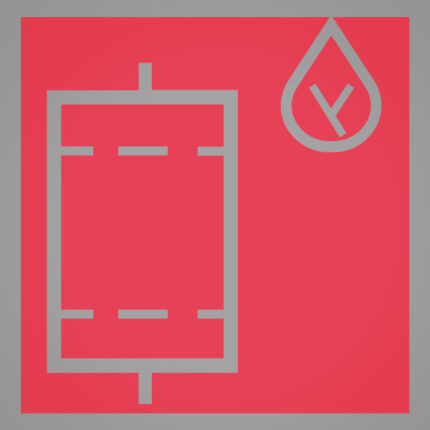 Colour laminae for warning light module (50 pcs.) hydraulic oil filter (red)