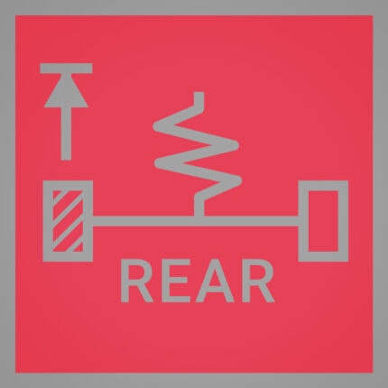 Symbolplättchen-Set à 50 St. Niveau hinten links (rot)