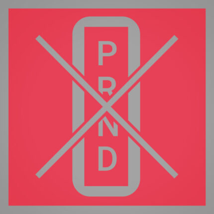 Colour laminae for warning light module (50 pcs.) don’t shift gear (red)