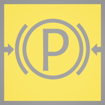 Colour laminae for warning light module (50 pcs.) service brake applied (yellow)