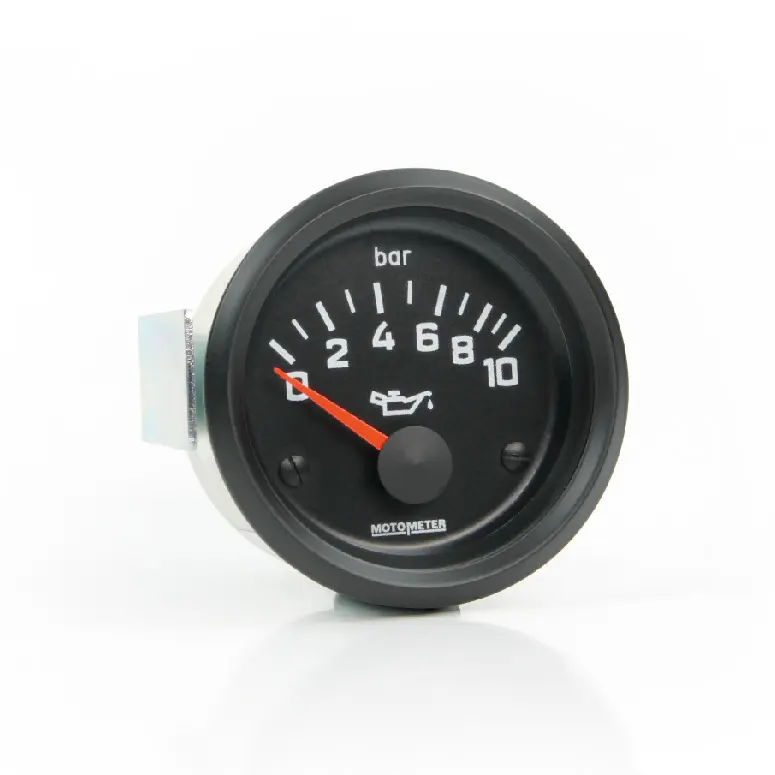 Öldruckanzeige, elektrisch 0-10bar, D=52mm, 24V