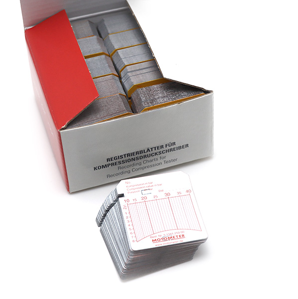 622 001 1040 Recording charts 10 – 40 bar (Pack of 10 = 1000 pcs.) - Image 1