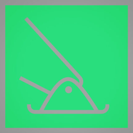 Symbolplättchen-Set à 50 St. Abstützung (grün)